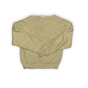 MNG Soft Green Knit Sweater - Large